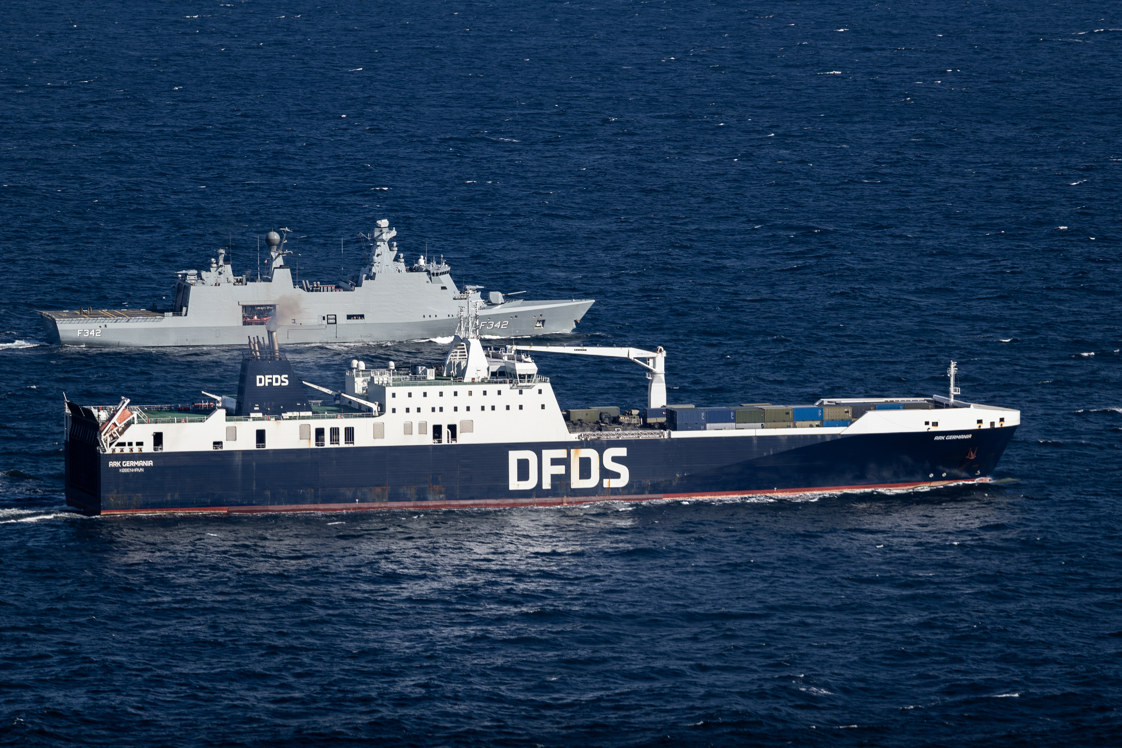 LION PROTECTOR 26 launches with multinational ‘Ro-Ro’ escort rehearsal in the Baltic Sea